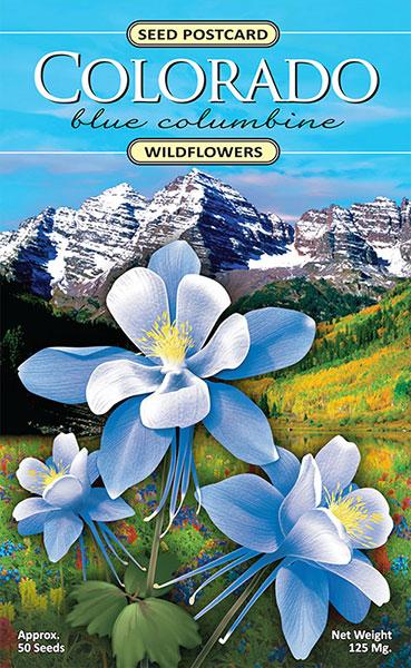 Columbine seed packet 2023