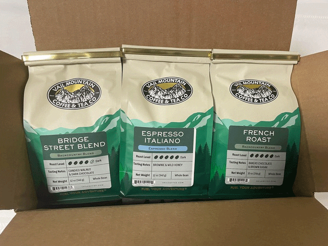 Vail Mountain Dark Roast Collection gift set